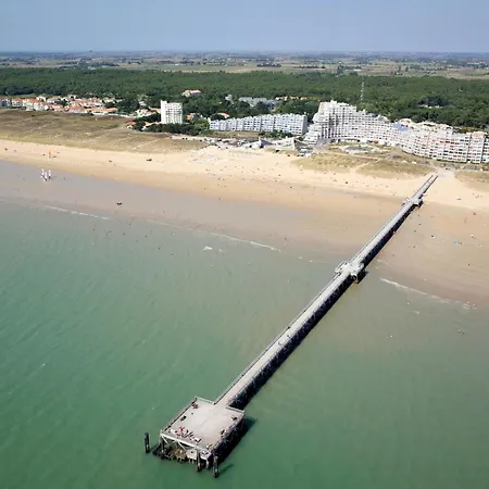 דירה Alcove A Jean De Monts Avec Balcon Et Garage, Proche - Fr-1-323-417 סן ז'אן דה מון