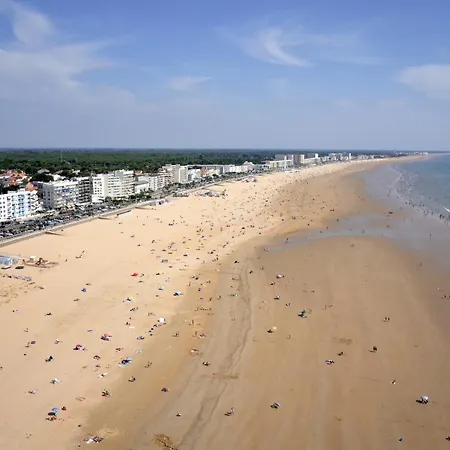 Alcove A Jean De Monts Avec Balcon Et Garage, Proche - Fr-1-323-417 דירה *