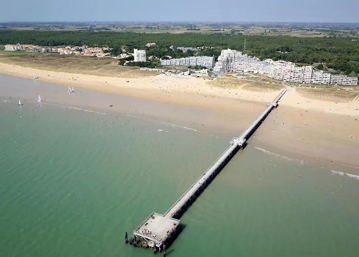 דירה Alcove A Jean De Monts Avec Balcon Et Garage, Proche - Fr-1-323-417 סן ז'אן דה מון